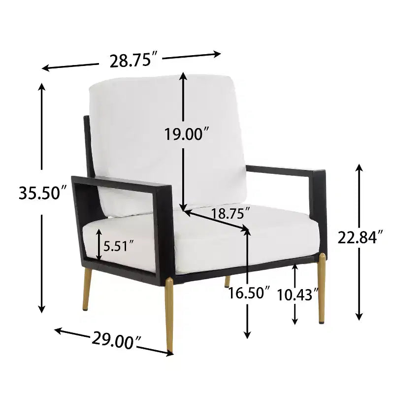 Fauteuil en velours en métal et hévéa Mid-Century Modern