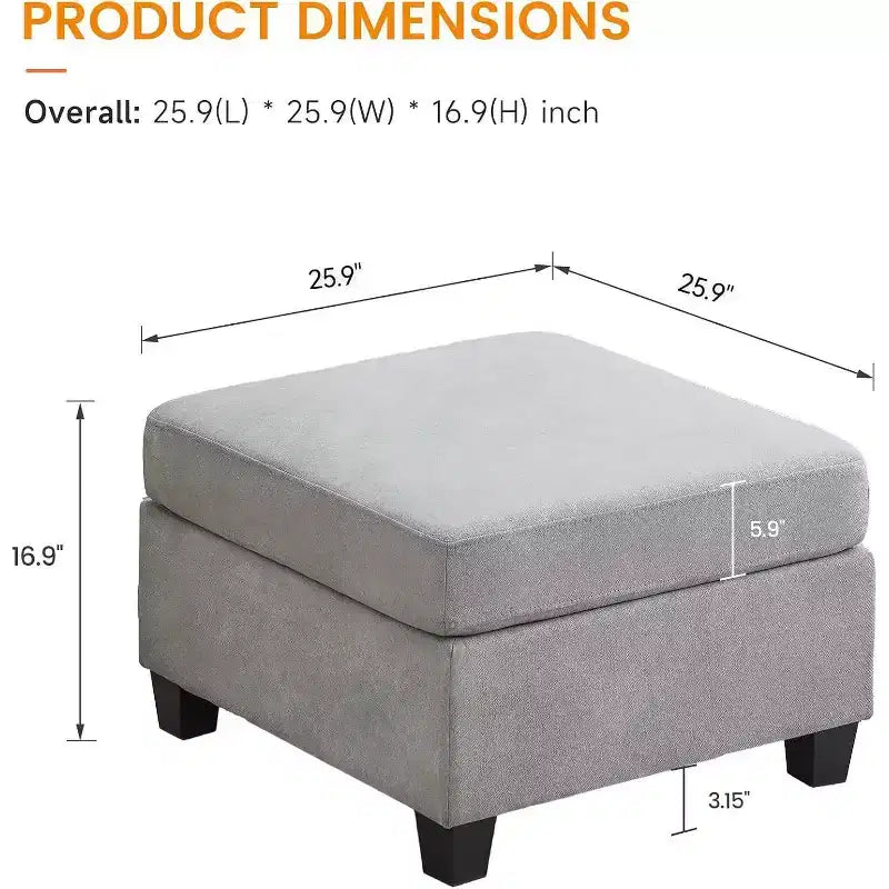 Pouf modulaire