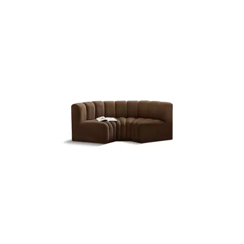 Meridian Furniture,Arc Velvet Modular Sofa
