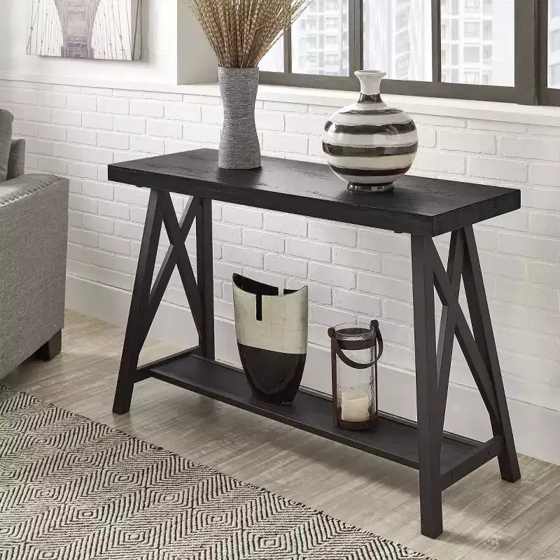 Console avec étagère