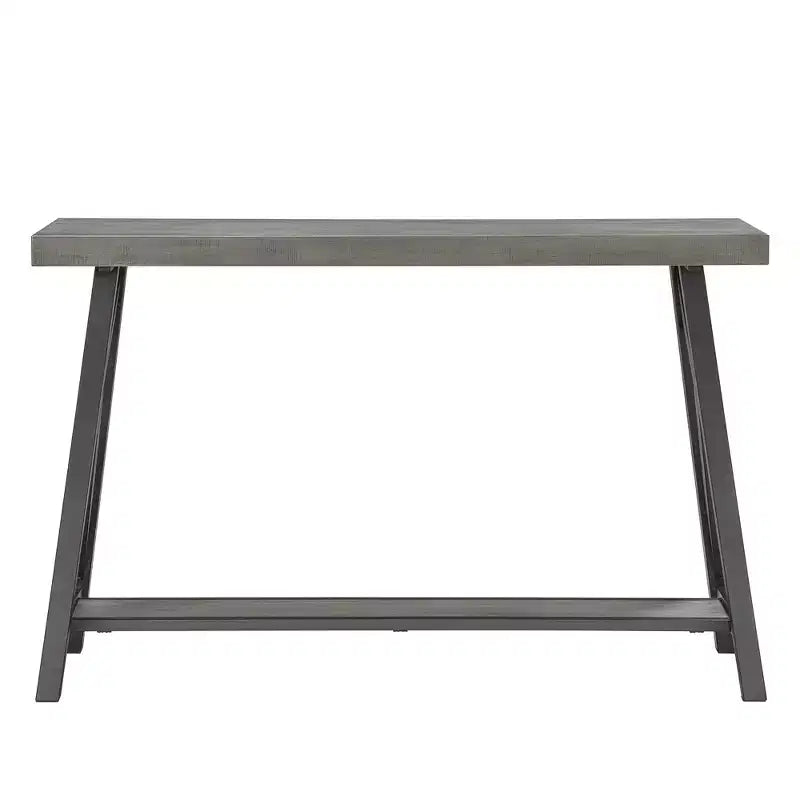 Console avec étagère