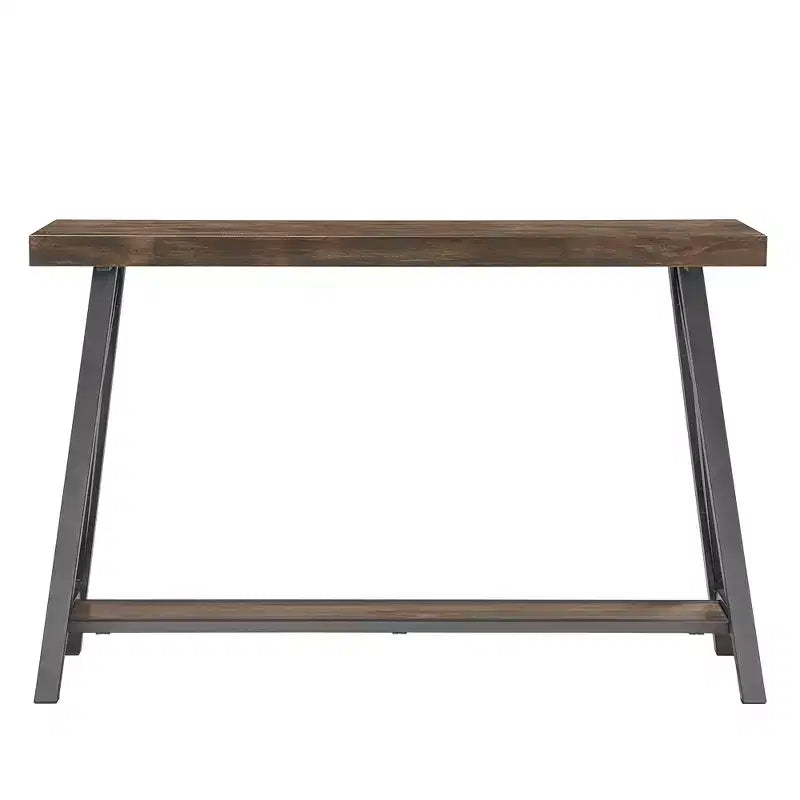 Console avec étagère