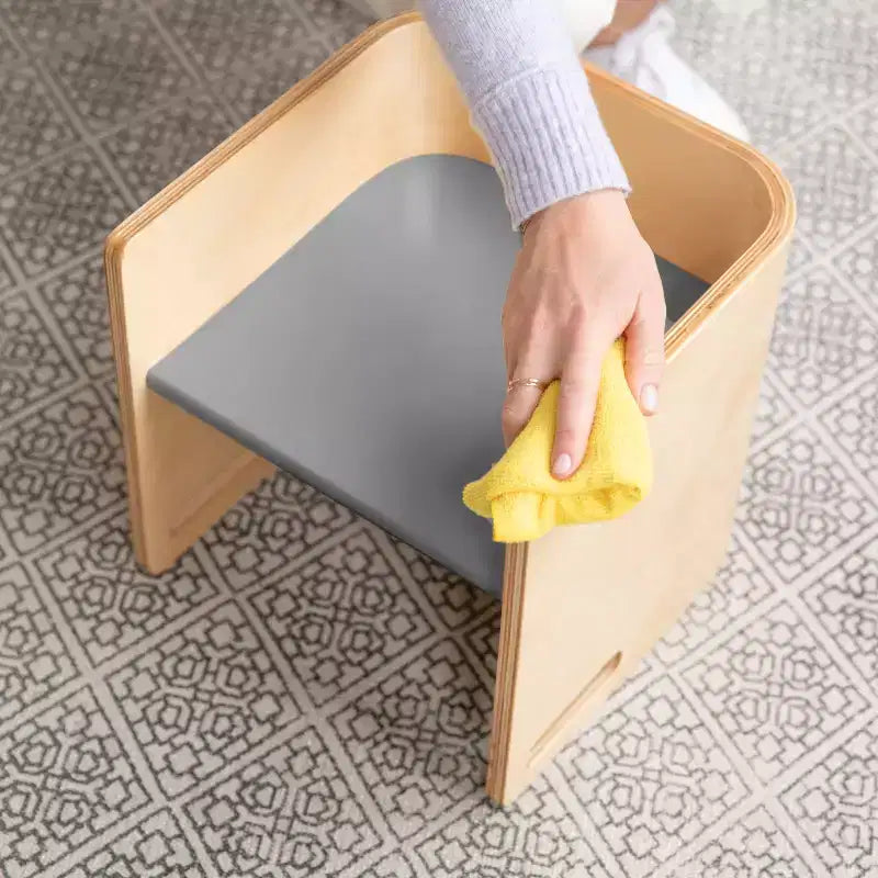 Chaise Cubique Polyvalente pour Tout-Petits Bentwood