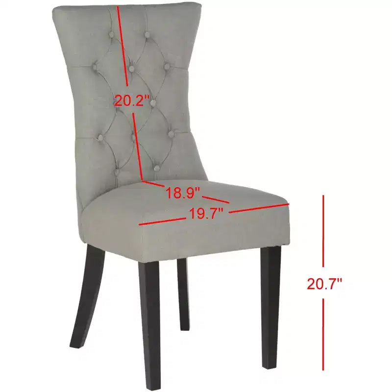 Chaise Columbo - Lot de 2 Granit