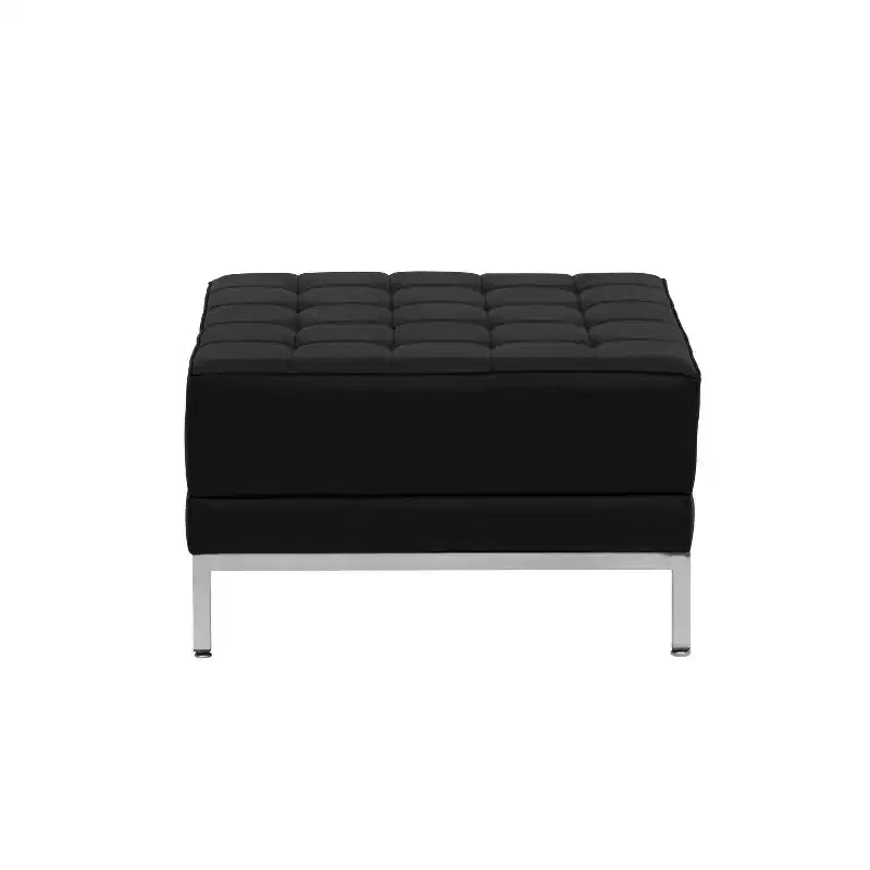 Ottoman modulable capitonné et matelassé