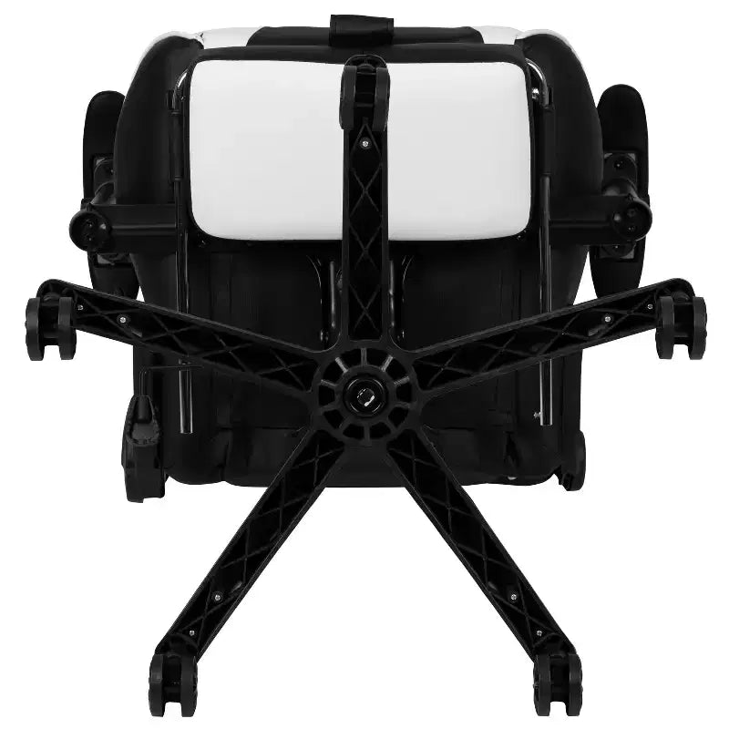 Fauteuil de jeu de course ergonomique de bureau pour ordinateur avec dossier entièrement inclinable et repose-pieds coulissant en cuir souple rouge