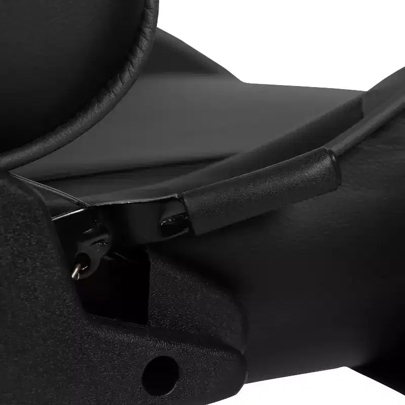 Fauteuil de jeu de course ergonomique de bureau pour ordinateur avec dossier entièrement inclinable et repose-pieds coulissant en cuir souple rouge