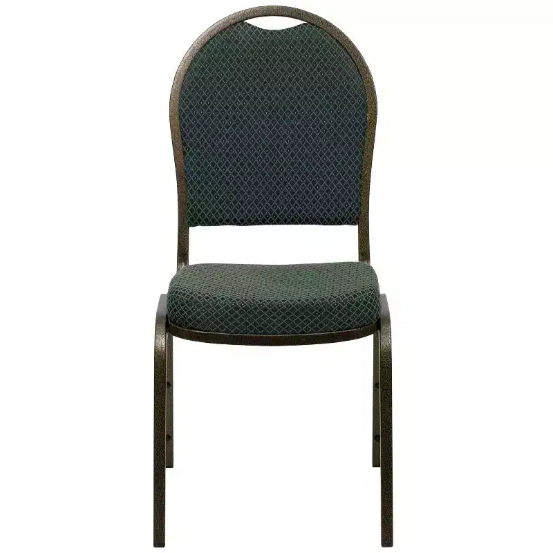 Chaise de banquet empilable à dossier dôme