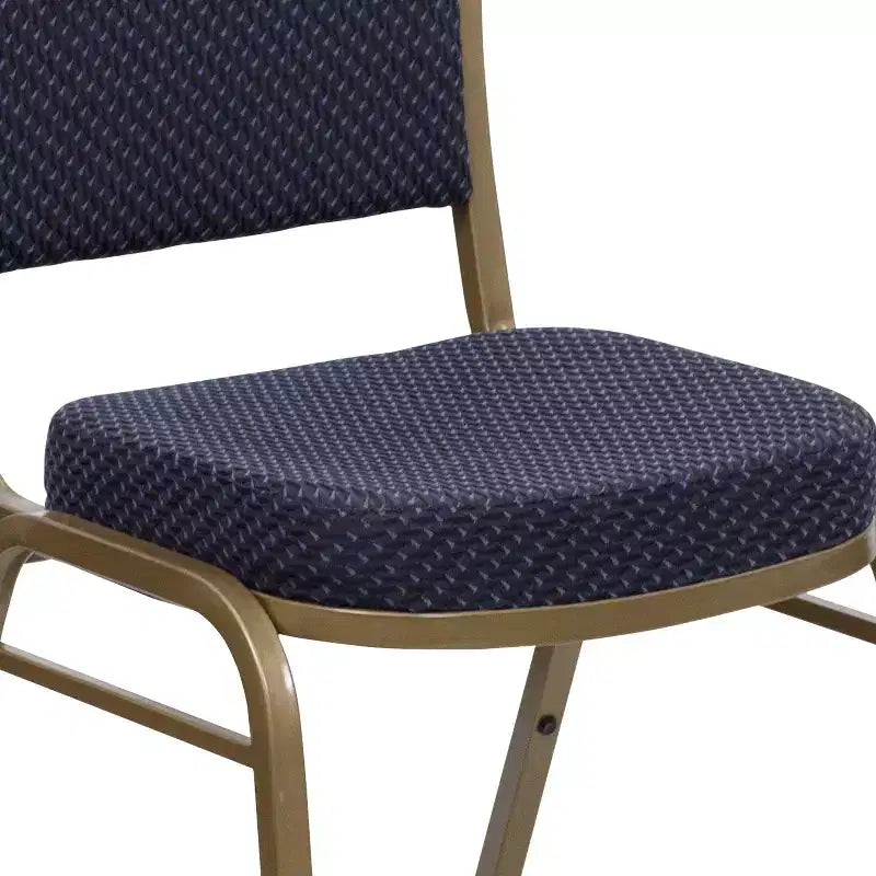 Chaise de banquet empilable à dossier dôme