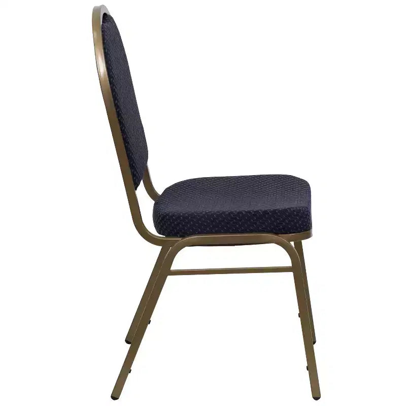 Chaise de banquet empilable à dossier dôme