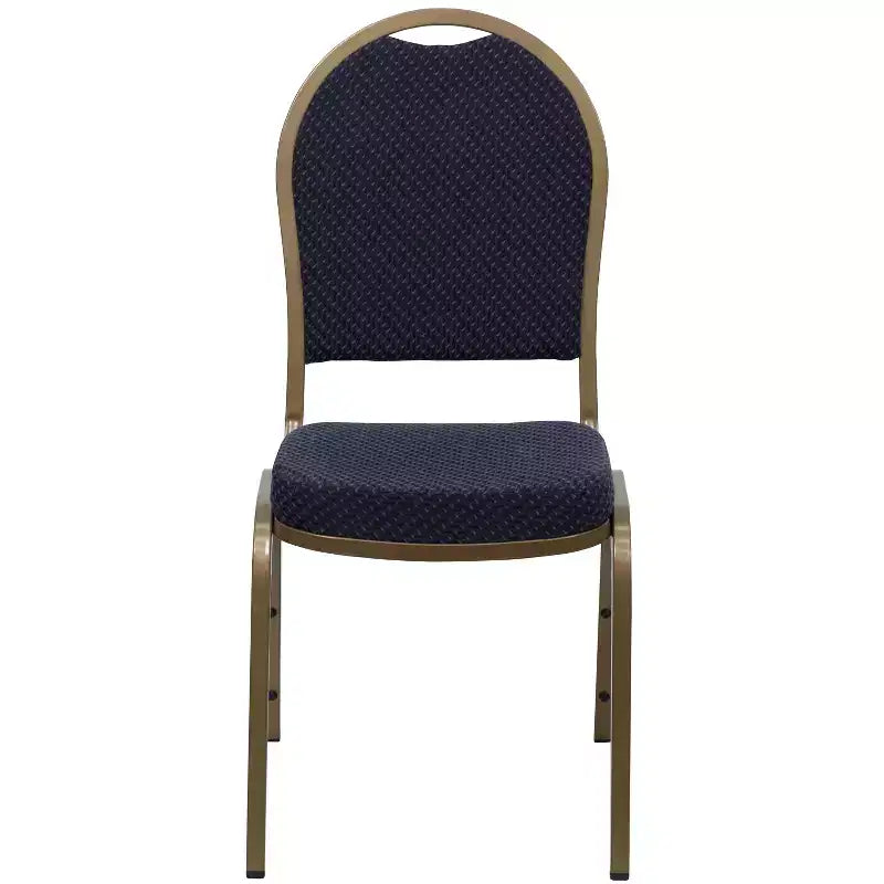 Chaise de banquet empilable à dossier dôme