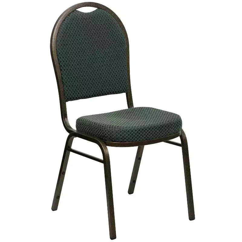Chaise de banquet empilable à dossier dôme