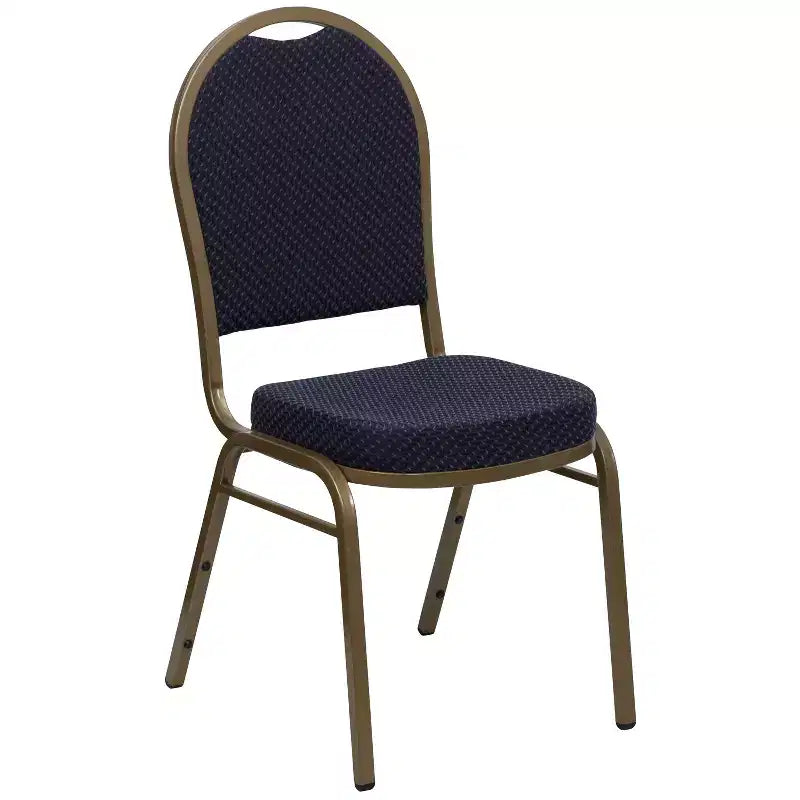 Chaise de banquet empilable à dossier dôme