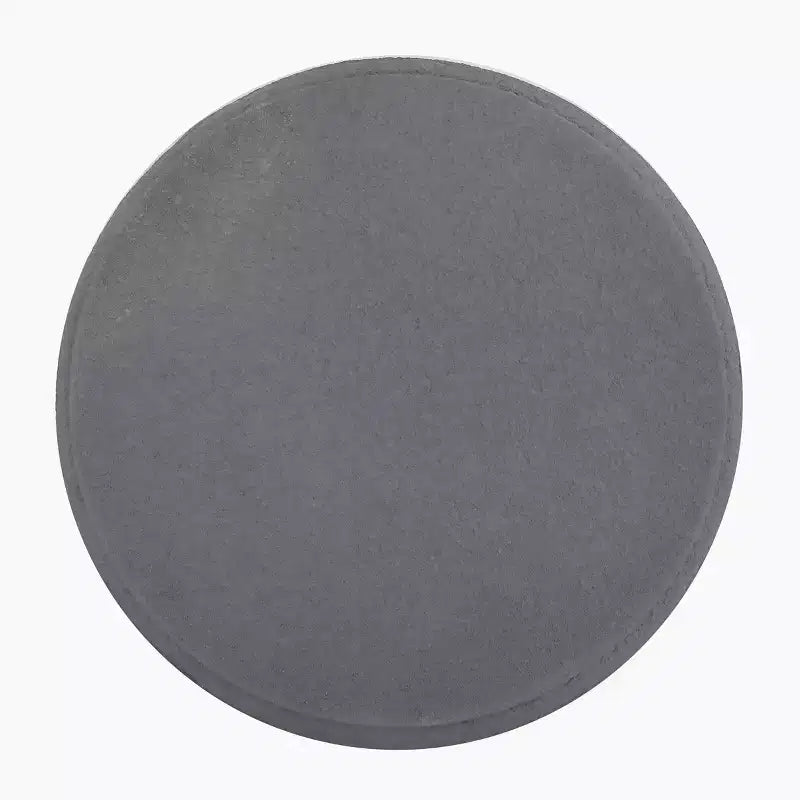 Table d'appoint minimaliste moderne à 3 pieds en forme de tambour pour l'intérieur et l'extérieur