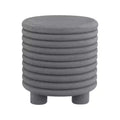 JONATHAN Y Evans 18 Minimalist Modern 3-Legged Drum Indoor/Outdoor Accent Table